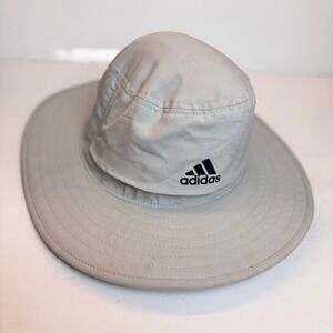 Adidas Men's Sun Hat Bucket Cap L XL Gray Outdoor Sun Protection Fishing Hiking